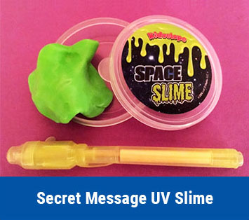 Secret Message UV Slime